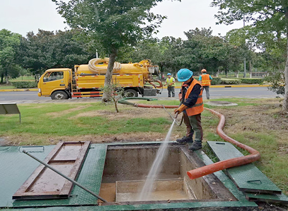 崇信化油池清理